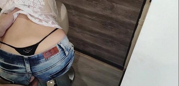  Ripped her jeans and forced to fuck
